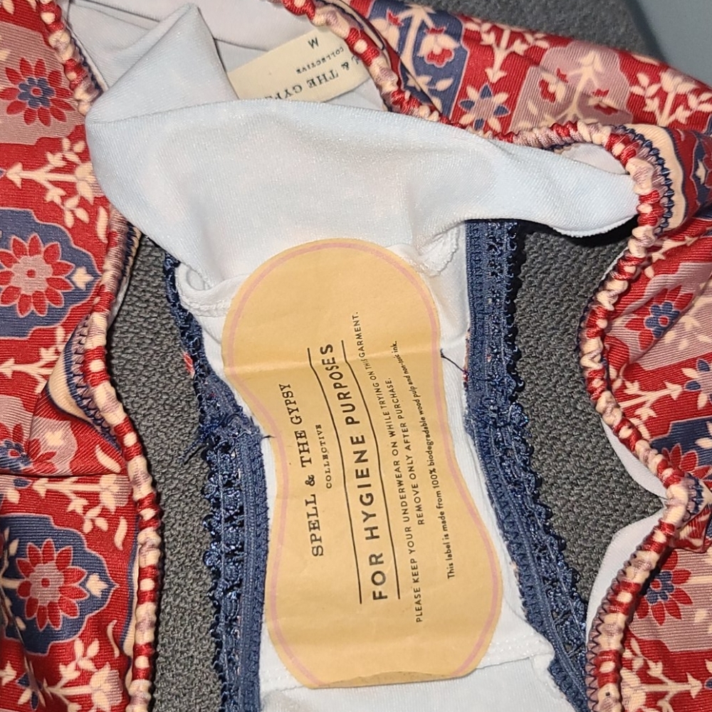 New spell designs jasmine navy bloomer panty M blu - Picture 14 of 14